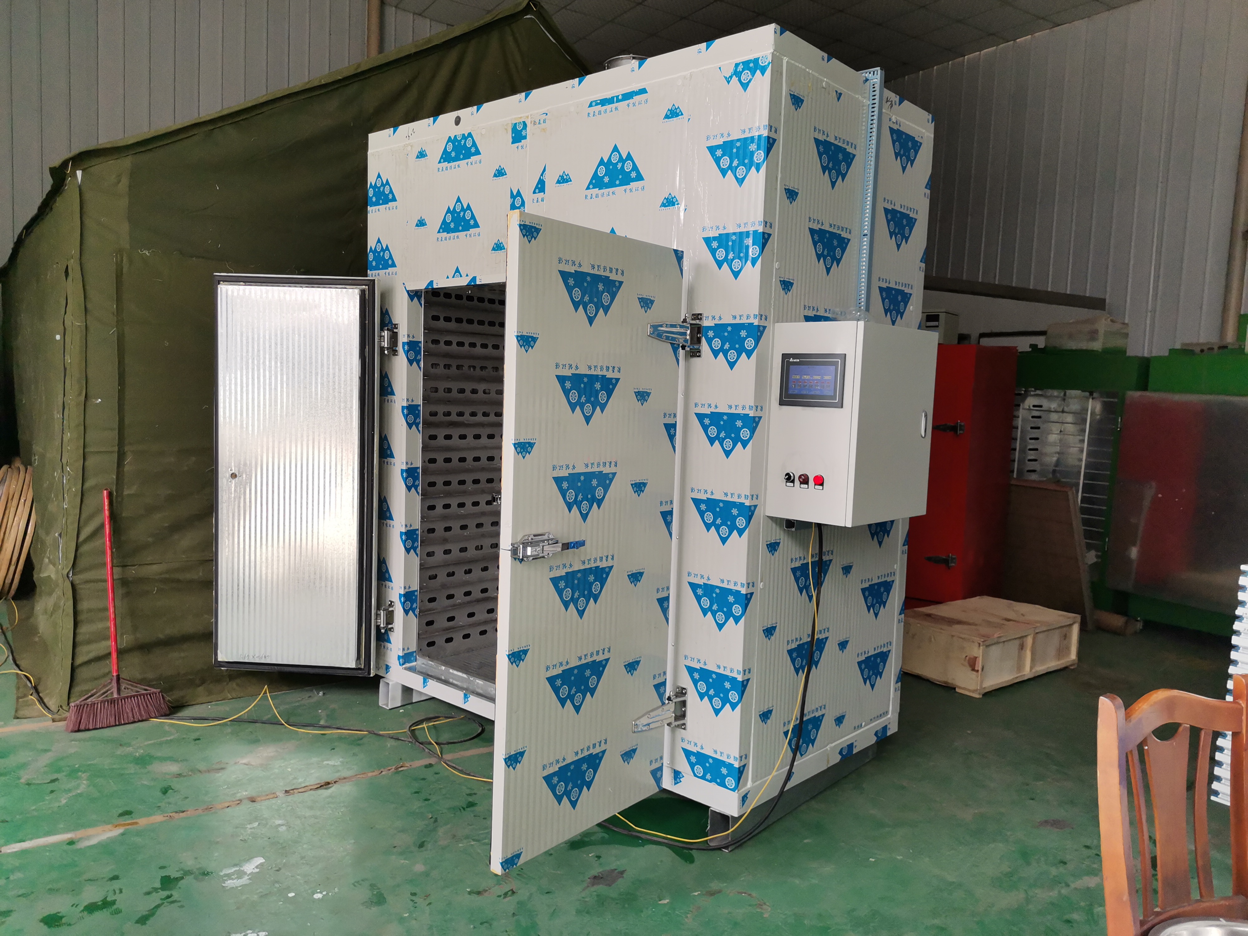 2 Double Doors Food Dehydrator Drying Equipment 