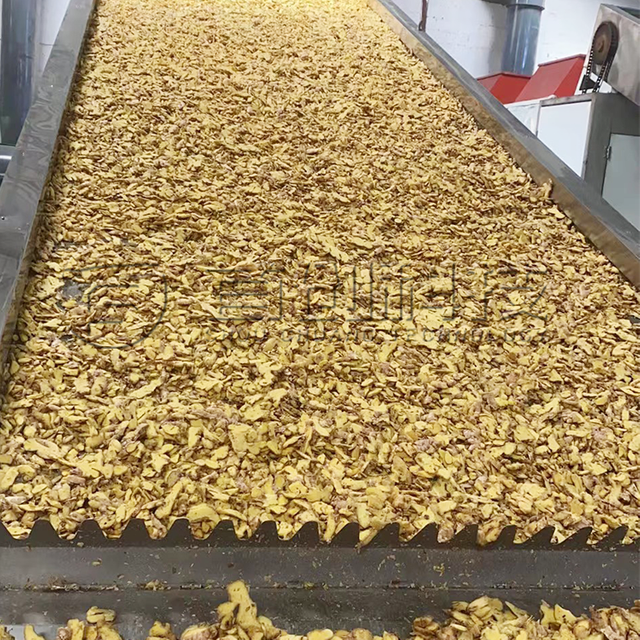 Ginger Cleaning And Drying Line